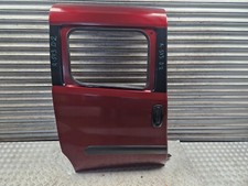 FIAT DOBLO SLIDING DOOR RIGHT DRIVER SIDE IN RED MK2 2016 - 2022
