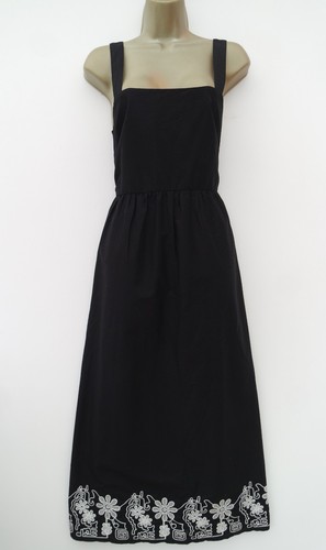 Primark black white floal - black,