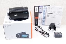 SONY HDR-CX625 9.2MP DIGITAL HD VIDEO CAMERA RECORDER - USED, WITH MINOR DAMAGE