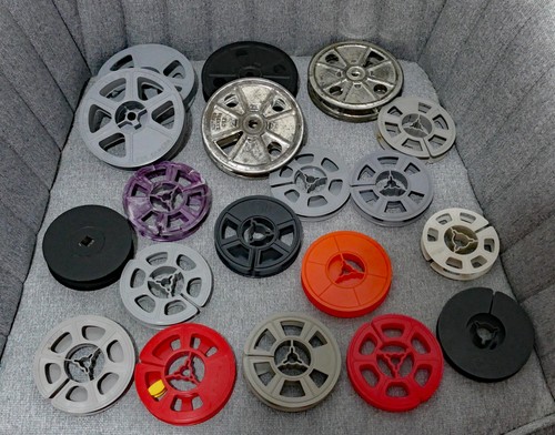 Empty film reels - film,