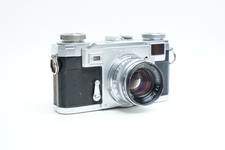 TESTED Zeiss Contax IIa 35mm Rangefinder Film Camera + Carl Zeiss Sonnar 50mm F2