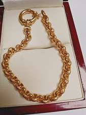 9ct gold ladies belcher - 9ct, p&p
