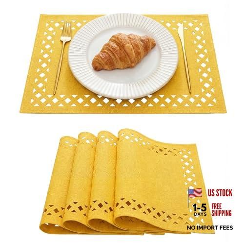 Farmhouse placemats set 4 - farmhouse, of