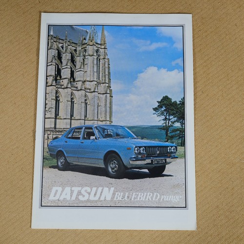 Car sales brochure datsun - car,