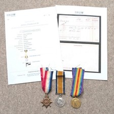 WW1 British Medal Trio - Cpl