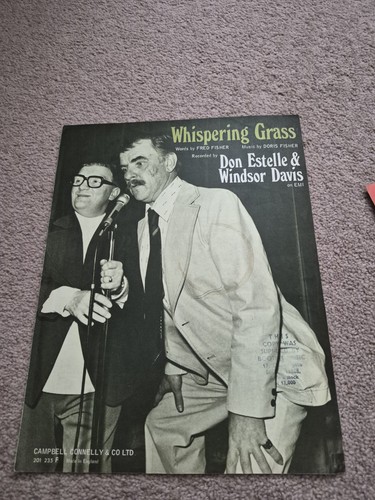 Whispering grass don - whispering,