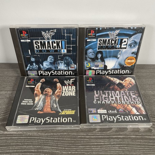 Ps1 wrestling games bundle - 4,