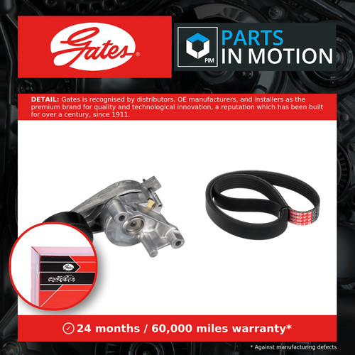 Drive belt kit - fits, skoda
