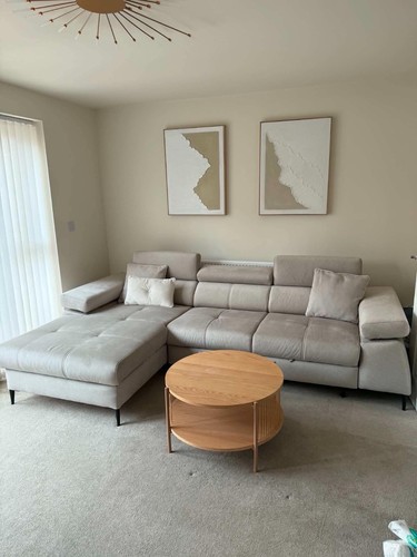 Sofa bed shaped - sofa, l-shaped