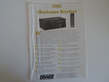 DRAKE SW2 LEAFLET ONLY...........................RADIO_TRADER_IRELAND.
