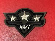 1 X MILITARY EMBROIDERED BADGE