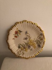 A lovely early Antique ROYAL WORCESTER China Cabinet plate 