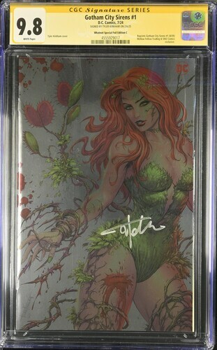 Gotham city sirens cgc - city, 9.8