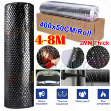 8M Butyl Sound Deadening Mat 43sq.ft Roll Car Van Vibration Proofing Damping 2MM