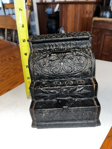 Nice old cast iron junior - cast, cash