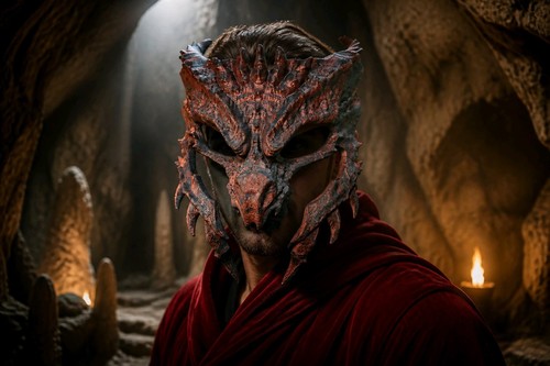 The dragon cultist - , mask