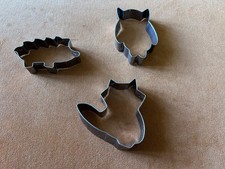 Cookie Cutters (woodland) x3 animals
