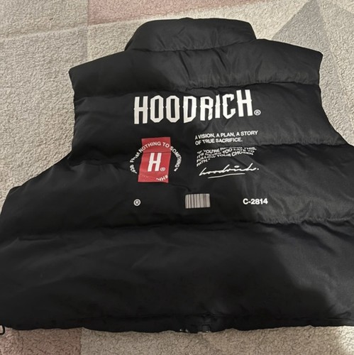 Hoodrich black padded zip - hoodrich,