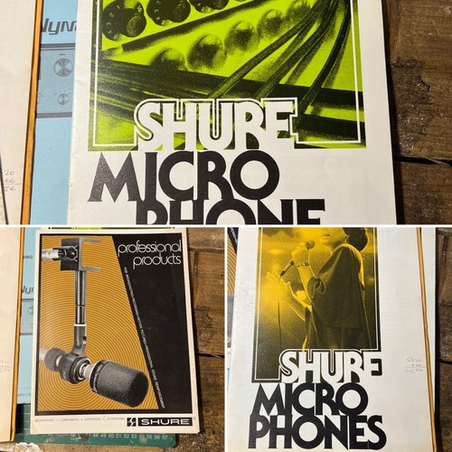 Shure catalogue microphones - shure,