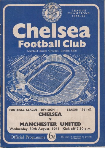 1961 chelsea manchester - 1961-62, v
