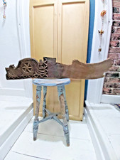 VERY LARGE WOODEN ANTIQUE INDIAN ARCHITECTURAL CARVING / CORBEL