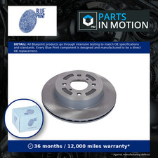 2x Brake Discs Pair Vented