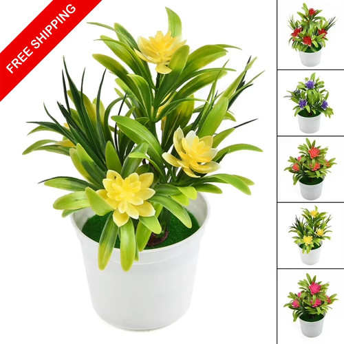 Artificial flowers potted - flowers,