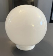 ART DECO OPALINE WHITE GLASS
