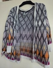 Weirdfish Sintra Patterned Kimono Cardigan  (12)