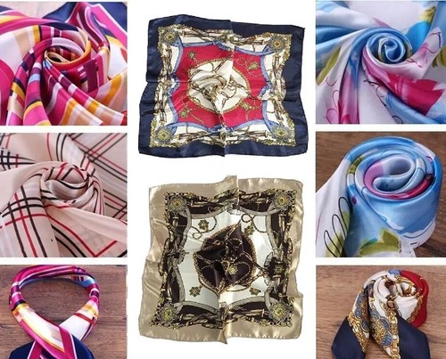 Square scarf bandana polka - bandana,