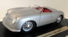 Maisto 1/18 Scale Diecast - 31853 Porsche No.1 Type 356 Roadster Silver