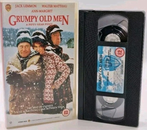 Grumpy old men vhs video - grumpy, tape