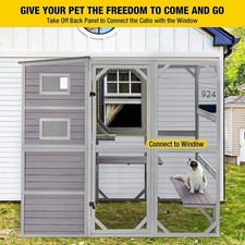 Outdoor Cat House Catio 4