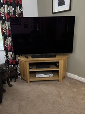 Corner Tv Unit In Modern Oak