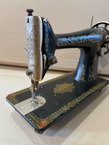 Antique 1920 singer red - antique,