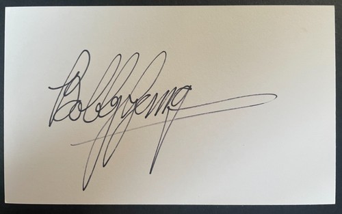 Bobby george signed - bobby, autograph