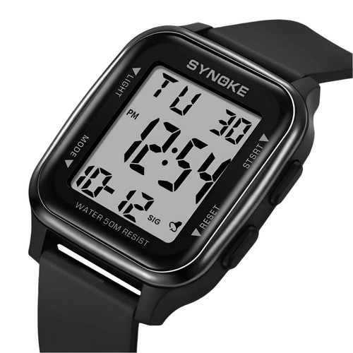 Mens digital watch waterproof - watch,