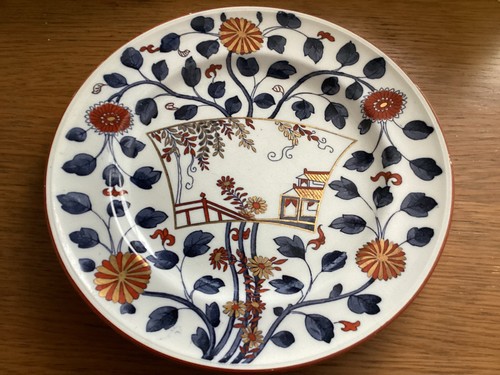 Mintons bow pattern - pattern, plate