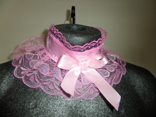 Abdl sissy pink heart satin - sissy,