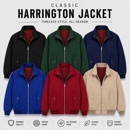 Harrington men jacket - harrington,