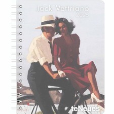 Jack Vettriano A5 Deluxe Diary 2026 - Art - Two Week To View