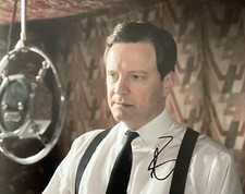Colin Firth Authentic Signed