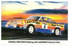 Russell Brookes Rallying with