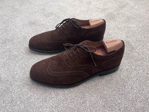 Loake 302 brown suede - loake,