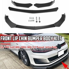 4pcs Front Splitter Bumper Lip