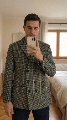 Zara man double - zara, coat-