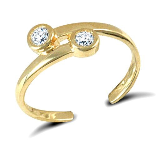 Toe ring 9ct yellow - ring,