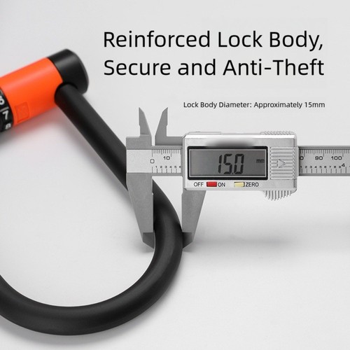 Bike wheel lock - lock, with