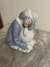 LLADRO Clown with Ball Figurine