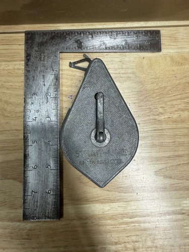 Vintage strait line chalk - chalk,